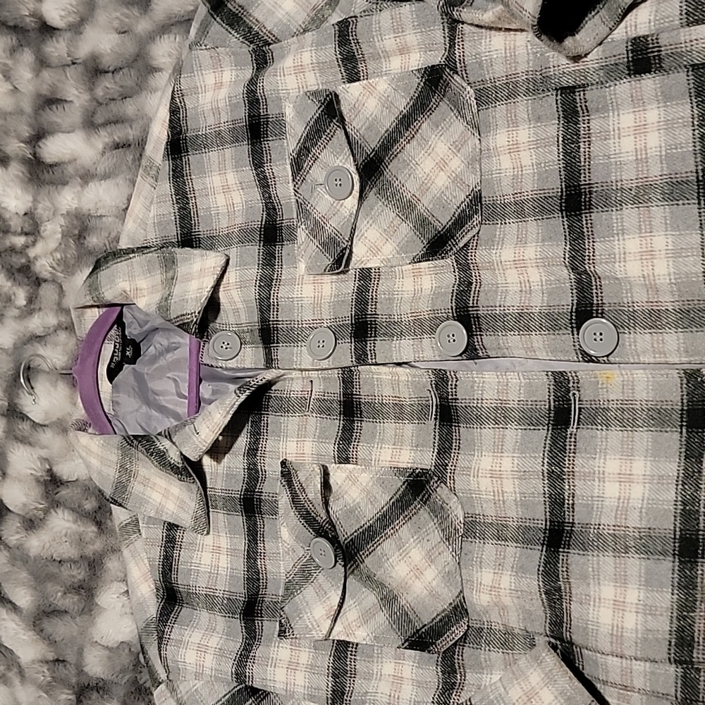 Flannel Jackets, sweater, long jacket. Size 1X and Large. Various brands.